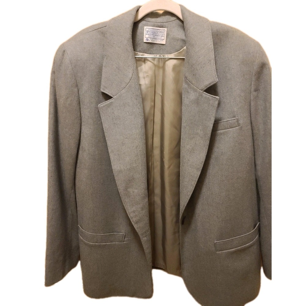 Pendleton Womens Size 16 Work Blazer Jacket 100% … - image 7